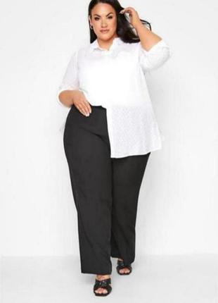 Брюки чёрные осень-весна фиаллочка р.62-64,бёдра 142 см.