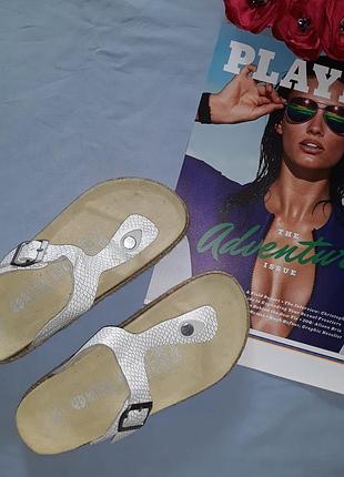 Шльопанці  ортопедичні на корковій підошві розмір 37 нові