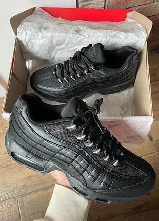 Кросівки nike air max 95 black 3