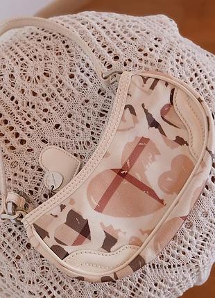 Small bag burberry  з сердечками 2