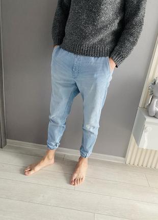 Крутые мужские джинсы на резинке!