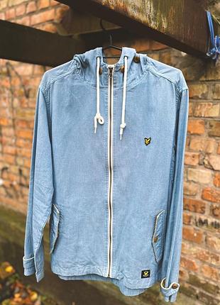 Чоловіча джинсова вітровка «лалі скот» (розмір m)