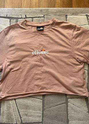Жіноча рожева футболка ellesse, розмір м