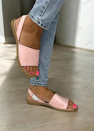 36-41 рр босоніжки натуральна замша/шкіра бежевий, чорний, пудра, червоний, блакитний