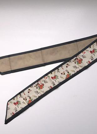 Хустинка-стрічка твіллі шарфик бант галстук 12324