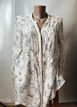 Рубашка с кружевом