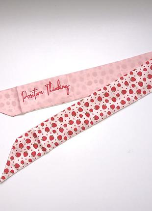 Хустинка-стрічка твіллі шарфик бант галстук 12329