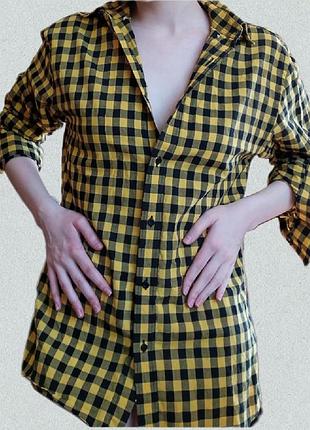 Сорочка у клітинку topman