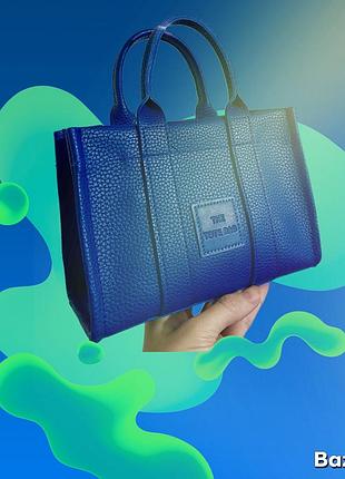 Сумка блакитна 🩵маленька «the tote bag» 🤓🩵
