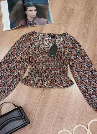 Топ блуза резинка