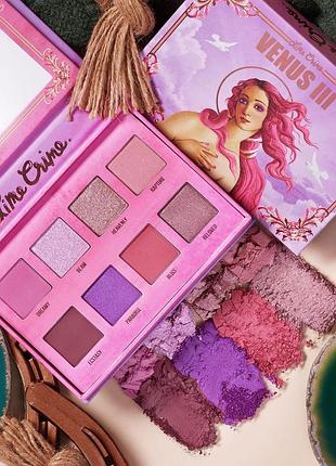 Палетка теней lime crime eyeshadow palette venus iii