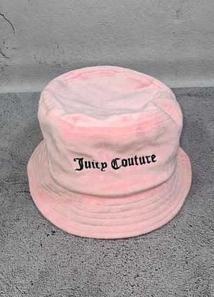 Панама juicy couture женская велюровая розовая