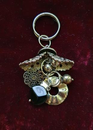 Винтажный брелок для ключей и на сумку, европейский винтаж
