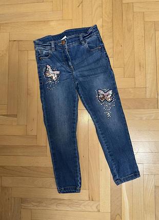 Джинси для дівчинки 4 роки next 104