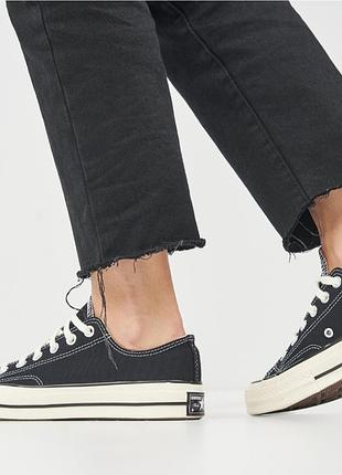 Женские кеды converse chuck 70 оригинал 37 (4.5) 23.5 см черные