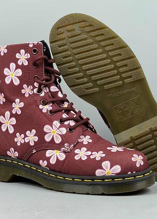 Ботинки dr martens page meadow черевики доктор мартинс обувь взуття
