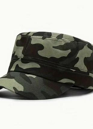 Легкая тактическая кепка с камуфляжом, плоский верх