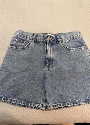 Стильні джинсові жіночи шорти -юбка