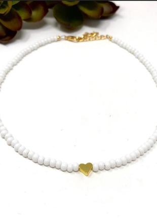 Чокер з бісеру