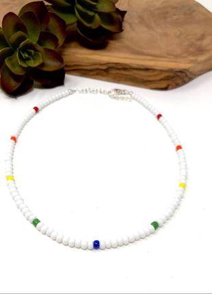 Чокер з бісеру