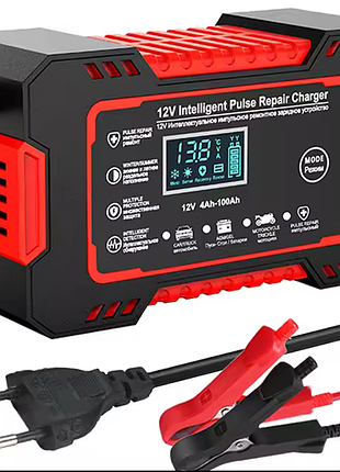 Импульсное микропроцессорное 6а 12 v зарядное устройство для автомобиля