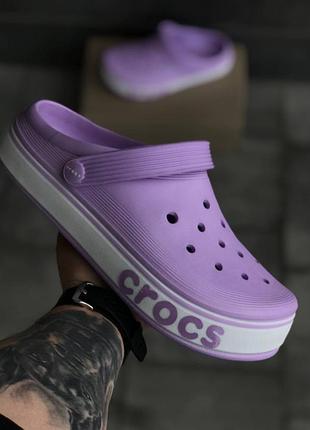 Женские шлепанцы crocs летние пляжные босоножки кроксы жіночі крокси5 фото