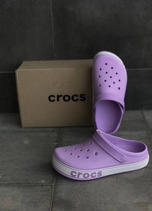 Женские шлепанцы crocs летние пляжные босоножки кроксы жіночі крокси2 фото