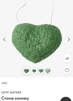 Спонж конняка love nature