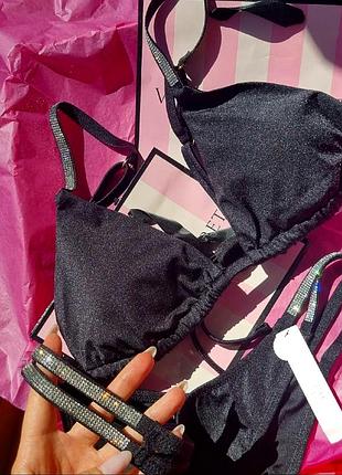 Купальник зі стразами вікторія сікрет victoria's secret оригінал