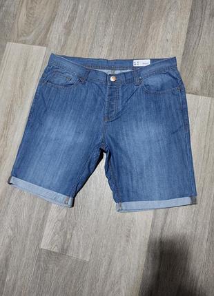 Мужские лёгкие джинсовые шорты denim co размер l-xl