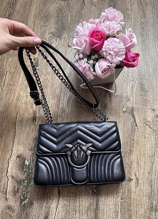 Сумочка с цепкой pinko кросс боди