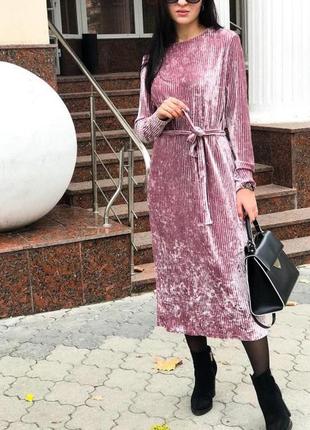 Велюрові плаття
