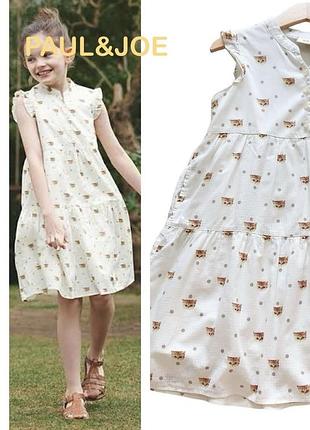 Сукня дитяча  uniqlo paul & joe | котики | 9-10 років | стан нової