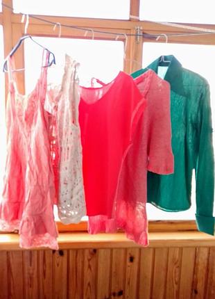 Набор 5 блуз женских или девочке подростку 10 с размер