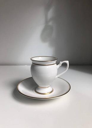 Вишукана кавова пара від англійської мануфактури royal astor warrings.