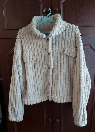 Кардиган тедди, худи женская. размер по бирке xxl