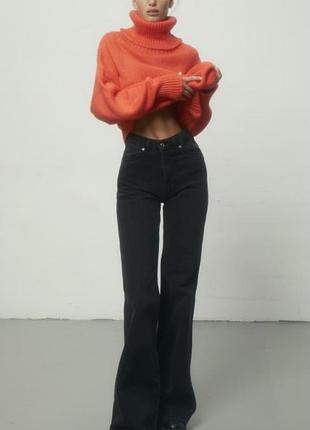 Джинсы клеш flared papaya