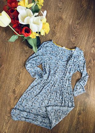 Сукня домашня блакитна натуральна