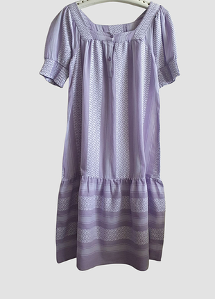 Хлопковое платье миди свободного кроя cecilia р. xs-s