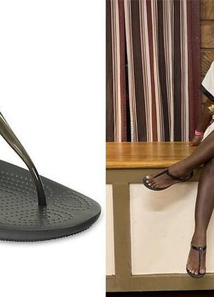 Crocs isabella босоножки вьетнамки на лето