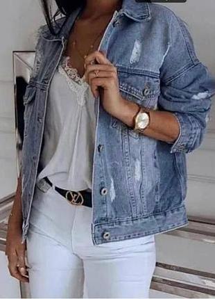 Куртка джинсова