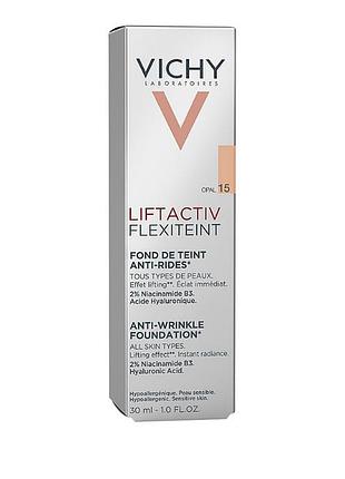 Vichy liftactiv flexilift teint тональний крем від зморшок