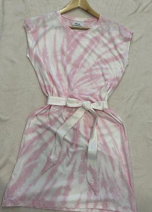 Жіноча літня сукня ніжно рожева, розмір s