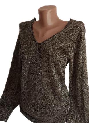 Акция 1+1 = 3 красивая кофта zero 87 % выскоза 13% люрекс