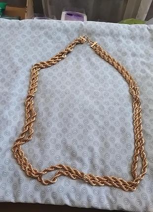 Цепь под золото