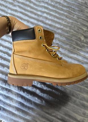 Черевики жовті замшеві, timberland оригінал