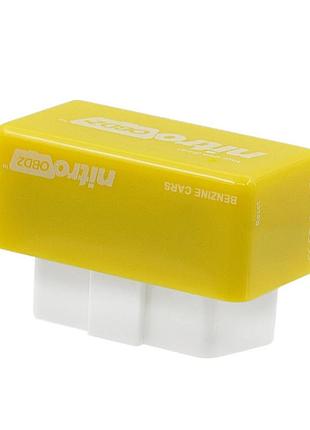 Чип-тюнинг nitro obd2 chip tuning box бензин / дизель атво, для увеличения мощности до 35% и крутяще 4