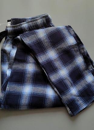 Піжамні штани тонка фланель с м 2хл primark