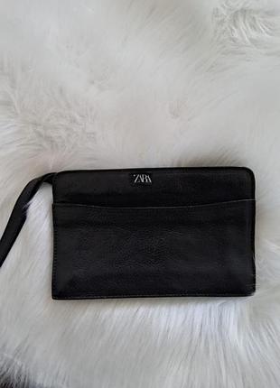 Кошелек/косметичка кожа zara