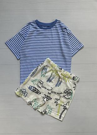 Новий літній костюм для хлопчика 110-116